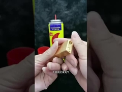 Valve d'allumage d'aérosol Butane Valve de remplissage de gaz plus légère Système de remplissage de gaz plus léger