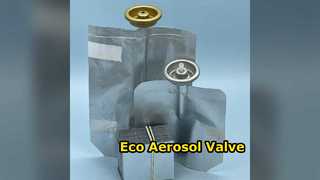 Sac d'emballage Eco Aérosol sur système de valve