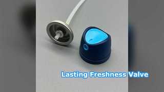 Valve de pulvérisation corporelle fraîcheur durable