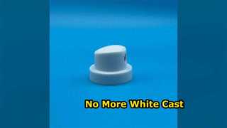 Valve de shampooing sec, contrôle de pulvérisation supérieur