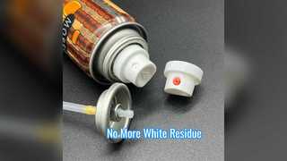 Valve de shampooing sec sans résidus