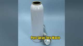 Système de pulvérisation stérile avec sac sur valve