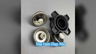 PU Foam Valve No Clogs For Pros