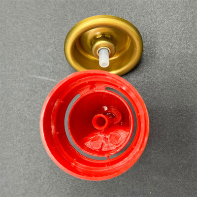 acheter Une buse de distribution de mousse à cheveux pivotante à 360 degrés sécurisée pour les voyageurs et le coiffage en déplacement avec un bouchon de verrouillage anti-fuite fabrication en ligne