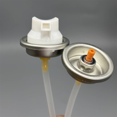 acheter Integrated Brush Aerosol Valve for Car Seat and Fabric Cleaner Aerosol Tin Cans fabrication en ligne