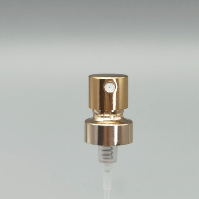 acheter Pompe à parfum en aluminium doré avec capuchon, pulvérisateur brume fine 21mm fabrication en ligne