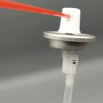 acheter Valve aérosol résistant aux produits chimiques à 360 degrés avec actionneur pour pulvérisations agricoles et revêtements protecteurs avec actionneur à portée étendue fabrication en ligne