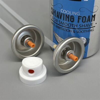 acheter Valve en mousse de rasage à aérosol haute performance avec système d'aération en cuir riche, joint à l'épreuve des fuites et distribution à 360° fabrication en ligne