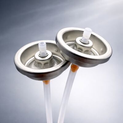 acheter Vanne d'aérosol de 25,4 mm avec distribution contrôlée et buse réglable pour sprays déodorants fabrication en ligne