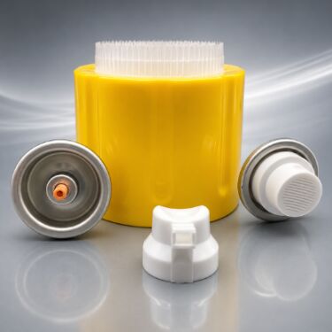 acheter Système de valve et de capuchon pour aérosol nettoyant en mousse premium avec sortie de mousse dense, protection de capuchon sécurisée et support de rétention en surface fabrication en ligne