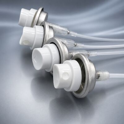 acheter Valve d'aérosol de qualité luxueuse avec pompe dosée de 0,20 cc et coupelles de montage or/argent fabrication en ligne