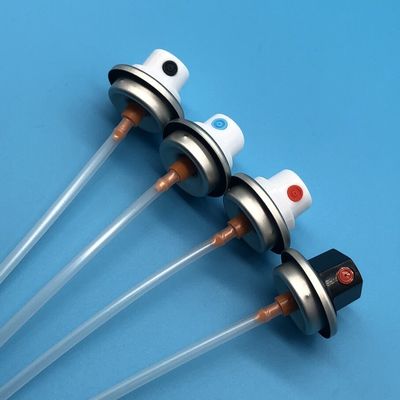 Valve de pulvérisation de peinture masculine de précision avec actionneur