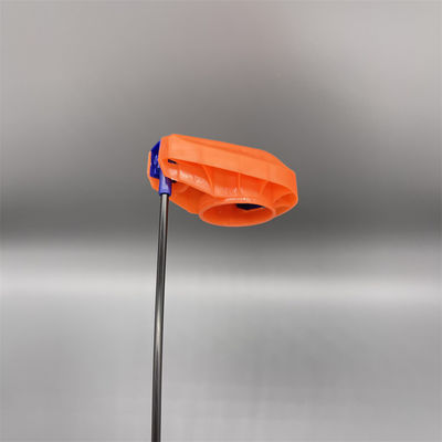 Trigger de pulvérisation d'aérosol professionnel à haute visibilité pour le marquage et l'identification industriels avec une pointe robuste