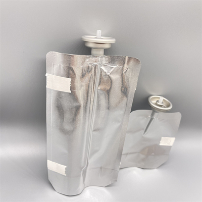 Sacoche à soupapes avec fermeture flexible. Solution d'emballage haut de gamme. 250 ml de capacité.