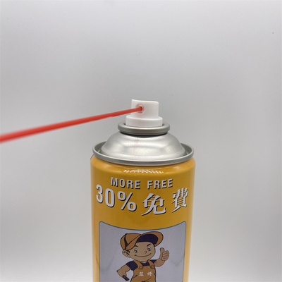 Valve aérosol à pulvérisation réglable pour le nettoyeur de carburateur pour la lubrification automobile et la prévention de la rouille