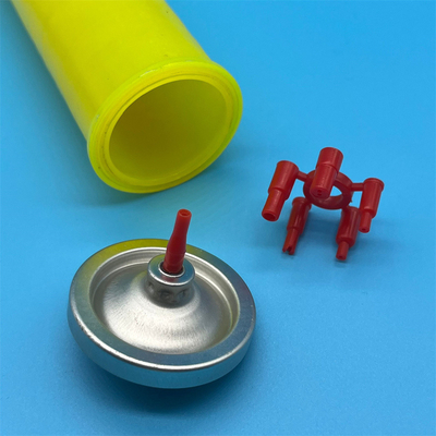 Une valve à tige en plastique aérosol de 40 mm efficace 1 pouce pour le ravitaillement industriel légère