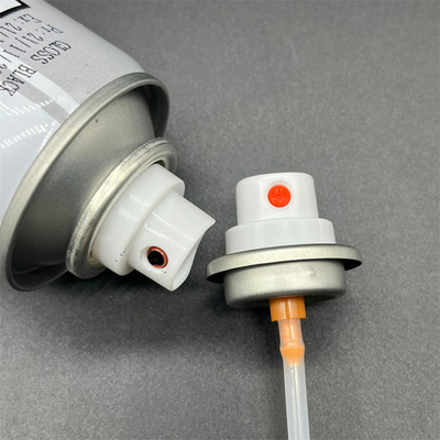 Valve aérosol de peinture à pulvérisation de haute précision avec actionneur pour revêtement lisse