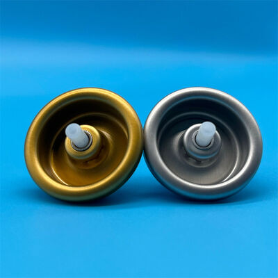 Valve en aluminium inversé haute performance pour mousse à cheveux en aérosol