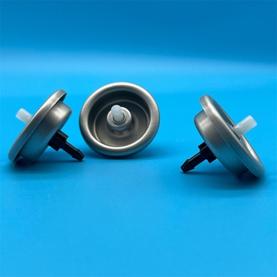 Valve de produit de coiffure à faible débit. 0.3 mm d'orifice. Parfait pour les mousses et les sprays légers.