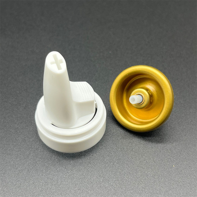 Une vanne de distribution de produits capillaires de précision. Un orifice de 1,2 mm pour la mousse et le gel. Des applications professionnelles pour les soins capillaires.