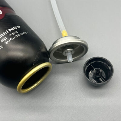 Valve de pulvérisation de déodorant pour le corps de précision de 1 pouce avec joint étanche pour une diffusion constante d'aérosol