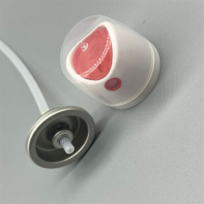 Valve aérosol à pulvérisation de corps de brouillard fin avec joint étanche et fonctionnement à 360 degrés pour le déodorant