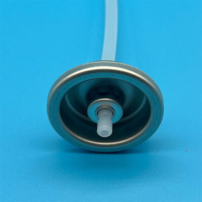 Vanne aérosol pour vaporisateur corporel avec buse à brume large et douce, joint étanche et fonctionnement à 360 degrés pour déodorant