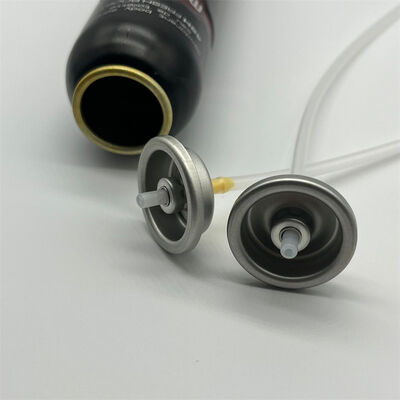 Valve d'aérosol pour pulvérisation corporelle, construction durable avec composants d'étanchéité étanches
