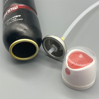 Valve de distribution d'aérosol pour applications de déodorants et de vaporisateurs corporels