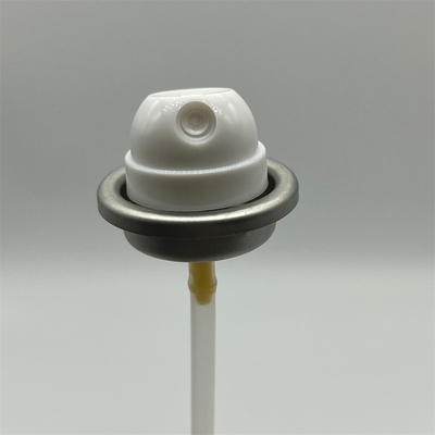 Valve d'aérosol de pulvérisation corporelle pour la distribution uniforme et contrôlée de déodorant