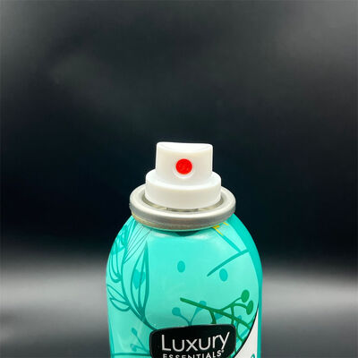 Valve de pulvérisation de shampooing sec avec débit stable, performances de dispersion uniformes et buse de brouillard ultra-fin pour l'absorption de l'huile