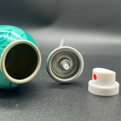 Valve d'aérosol de shampooing sec conçue pour les formulations de poudre et d'amidon absorbant l'huile