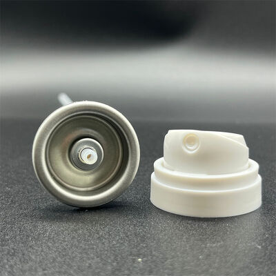 Valve d'aérosol de shampooing sec d'un pouce avec système de distribution uniforme de brume