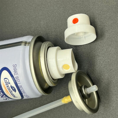 Valve de vaporisateur de shampooing sec avec conception anti-colmatage pour formulations à base de talc