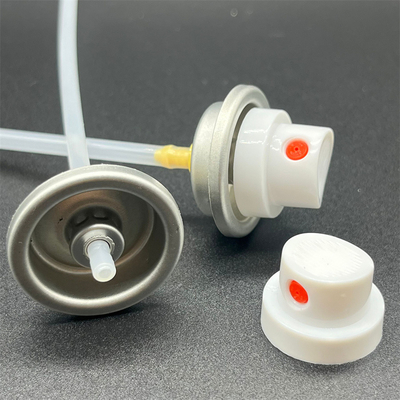 Valve de pulvérisation d'aérosol pour shampooing sec pour une distribution en aérosol lisse