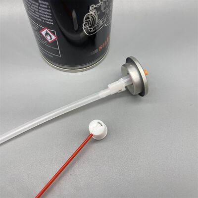 Vannes aérosol directionnelles à 360 degrés avec actionneur pour boîtes aérosol en étain de lubrifiant