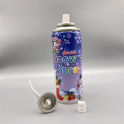 Une vanne à aérosol à neige de 1 pouce parfaite pour les expositions de vacances.