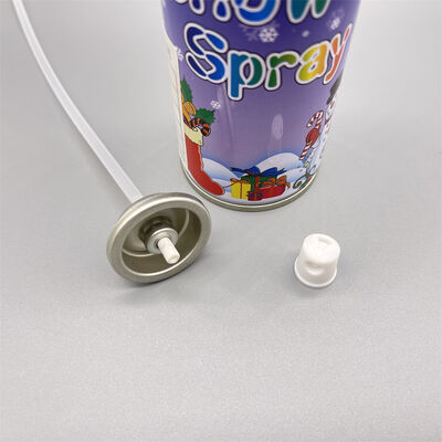 Valve écologique pour les éclaboussures de neige, Valve écologique pour les aérosols pour les décors de fête, Valve écologique pour les distributeurs de neige verts à l'épreuve des fuites