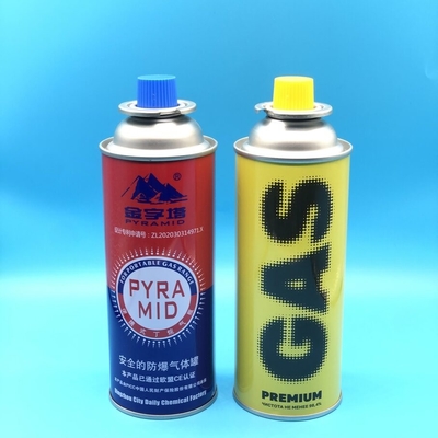 Boîte de gaz au butane compacte pour le sac à dos - légère et efficace