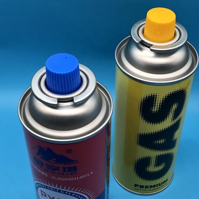 Une boîte en étain de butane de qualité supérieure pour lampes de poche et poêles.