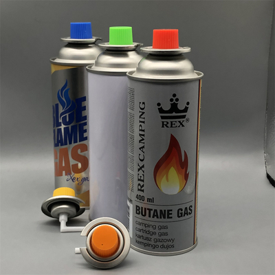 Bouteille de gaz de butane vide portable pour cuisson en extérieur