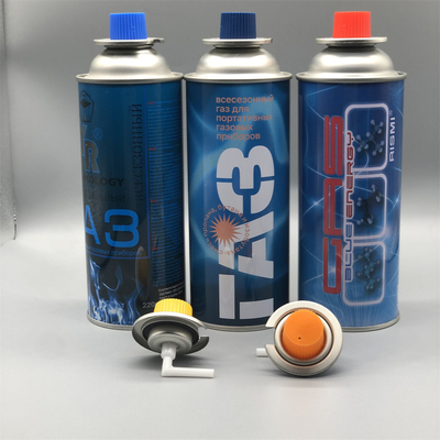 Bouteille vide de canister de gaz de butane pour les réservoirs de carburant rechargeables