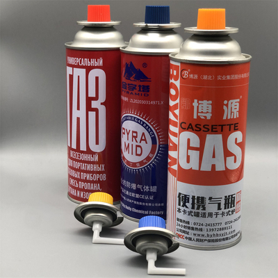 Cartouche d'isobutane pour aventures en plein air