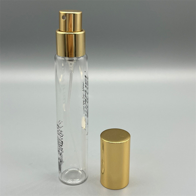 Pompes de parfums de couleur dorée haute performance avec capuchon pour emballage sophistiqué