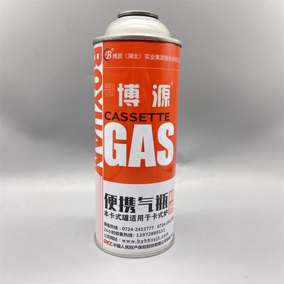 Une canette d'aérosol écologique pour le butane - une option de carburant durable