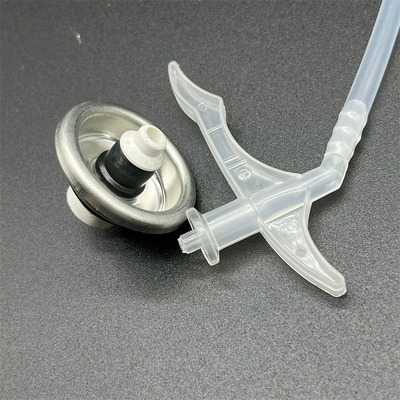 Valve de distribution polyvalente avec fixation de paille et tige courte - parfaite pour la distribution de mousse de précision