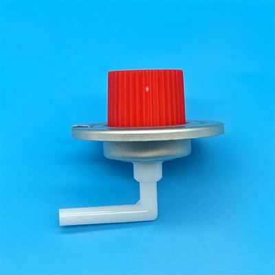 Une soupape de cylindre portable pour le réservoir de gaz de camping.