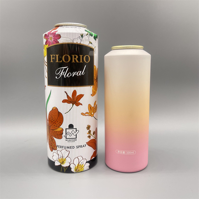 Une boîte d'aluminium vide pour les cosmétiques - chic et pratique
