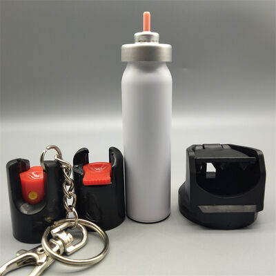 Compact Discrète 20 mm Self Defense Pepper Spray Valve Actuator pour le port quotidien avec la technologie de verrouillage silencieux
