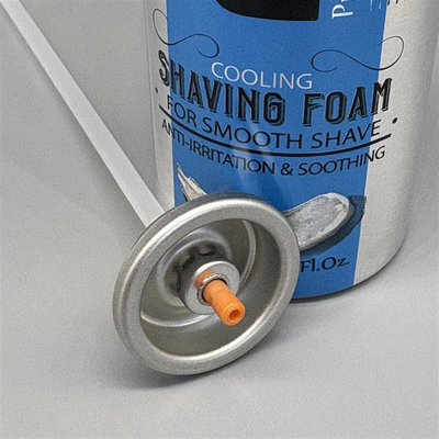 Valve en mousse de rasage de luxe pour salles de bains de luxe avec un design élégant
